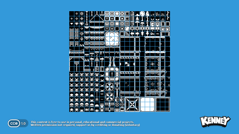 1 Bit Platformer Pack 预览图