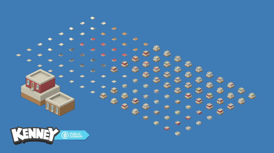 Isometric Buildings 预览图