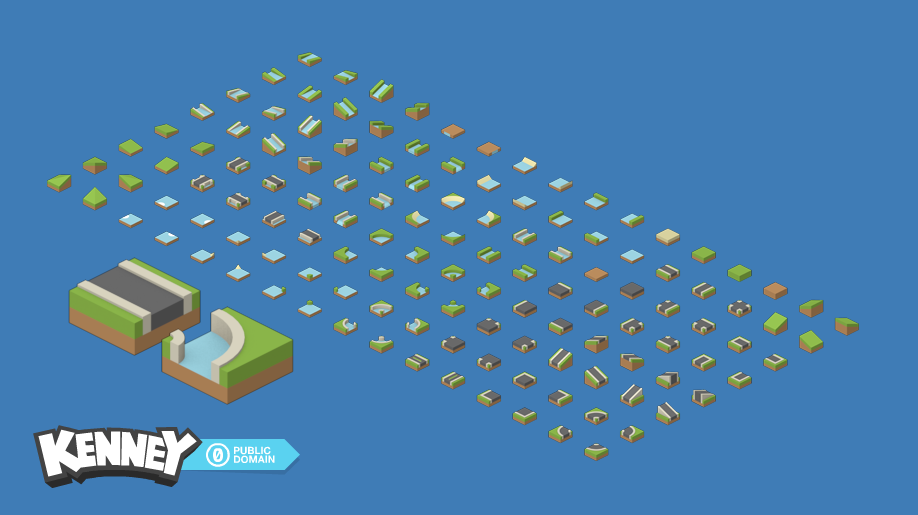 Isometric Landscape 预览图