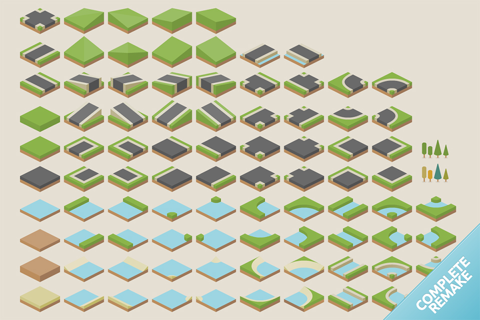 Isometric Roads 预览图