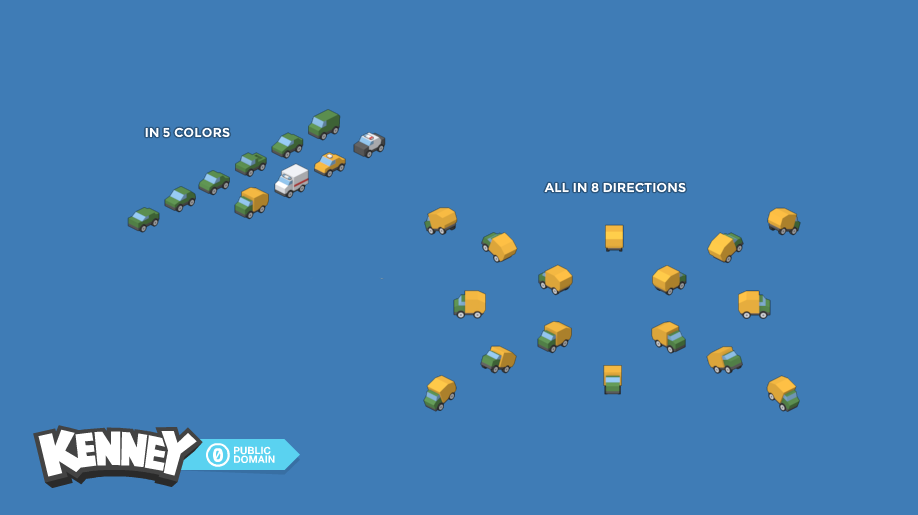 Isometric Vehicles 预览图