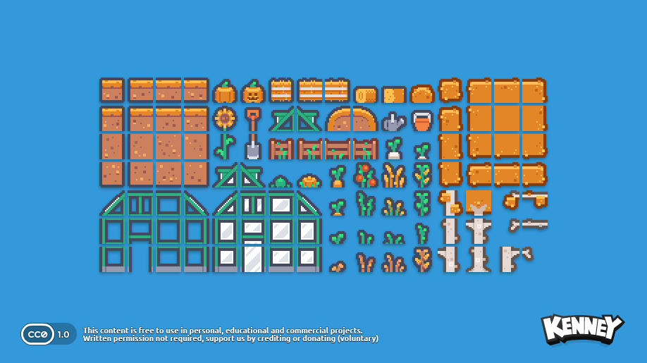Pixel Platformer Farm Expansion 预览图