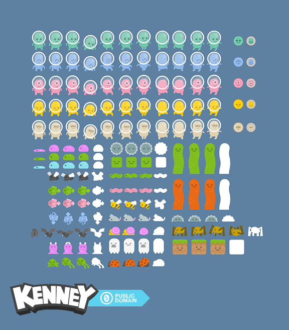 Platformer Art Extended Enemies 预览图
