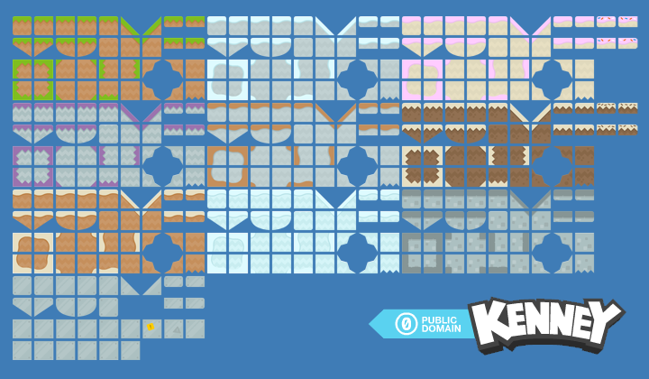 Platformer Art Extended Tileset 预览图