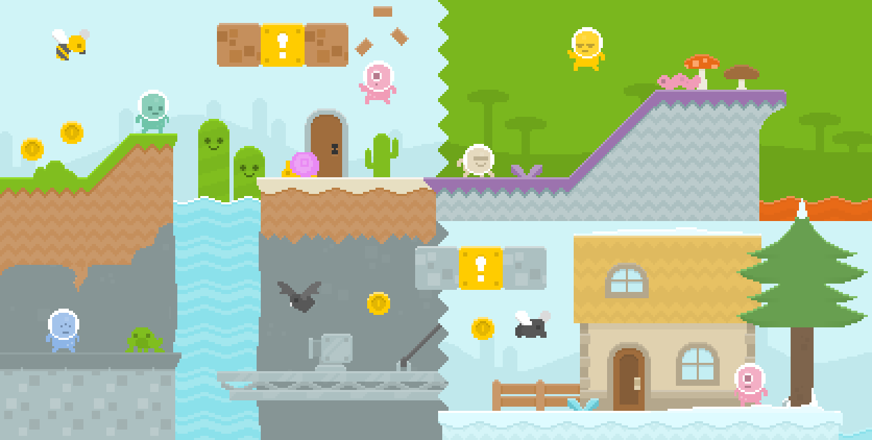 Platformer Art Pixel 预览图