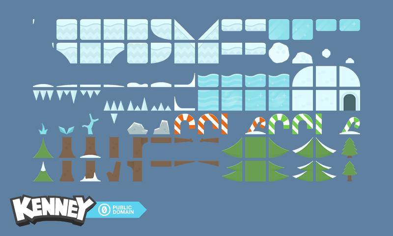 Platformer Art Winter 预览图